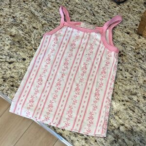The Beaufort Bonnet Company Pink and White Floral Camisole